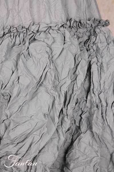 Privatsachen Jupe Elorganza Strasse coton égyptien froissé