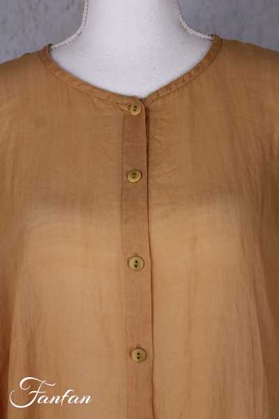 Privatsachen Manteau Punktür Kerze Ramie