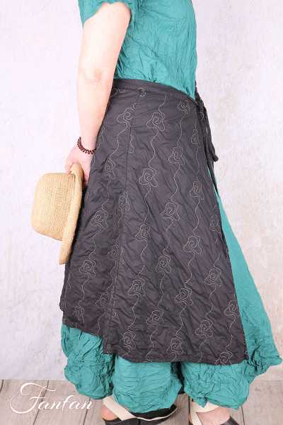 Privatsachen Sur-jupe Faltenutz Javiar matelassée ecostepp