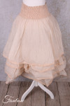Les Ours Jupon Madeleine Blush organza de coton