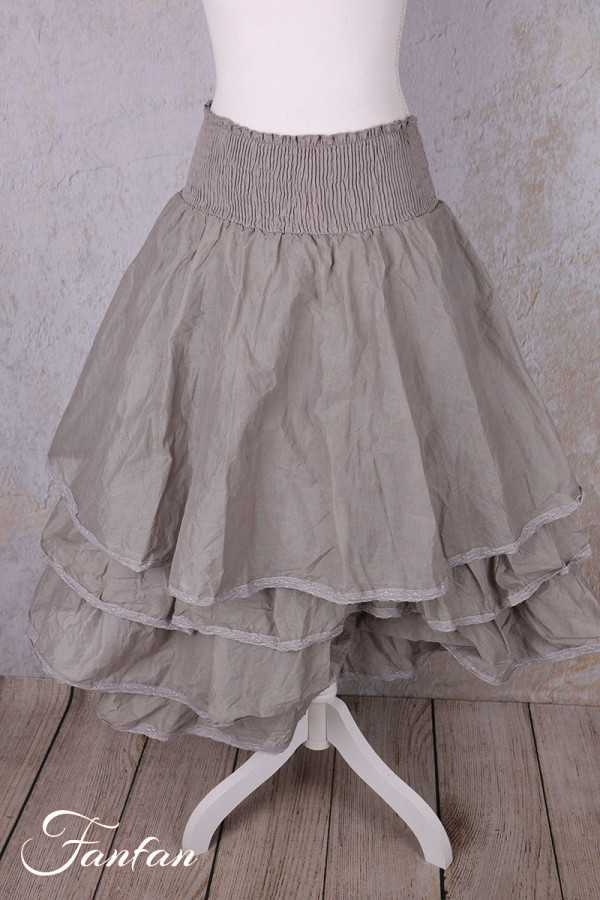 Les Ours Jupon Madeleine perle organza de coton