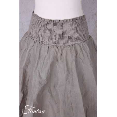 Les Ours Jupon Madeleine perle organza de coton