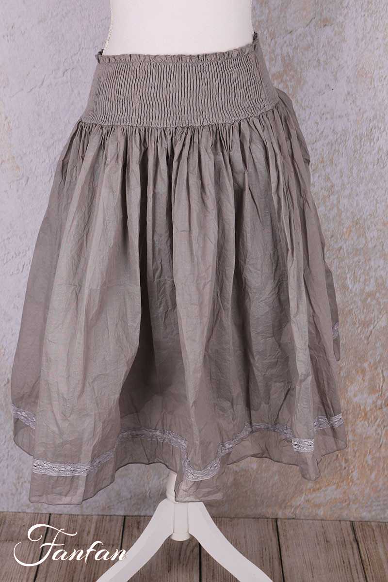 Les Ours Jupe Lou Perle organza de coton