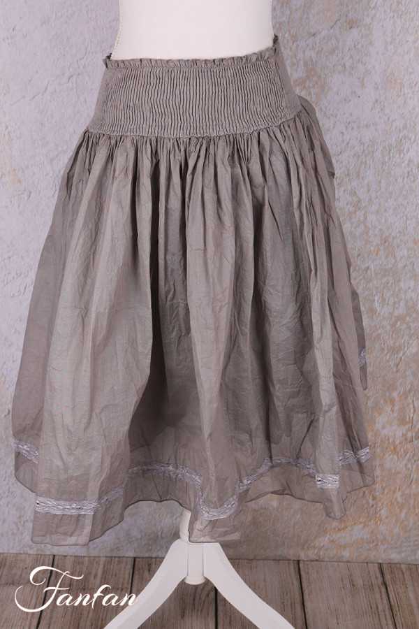 Les Ours Jupe Lou Perle organza de coton