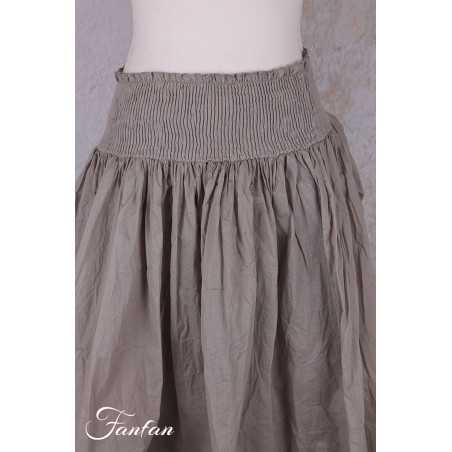 Les Ours Jupe Lou Perle organza de coton