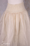 Les Ours Jupe Lou écru organza de coton