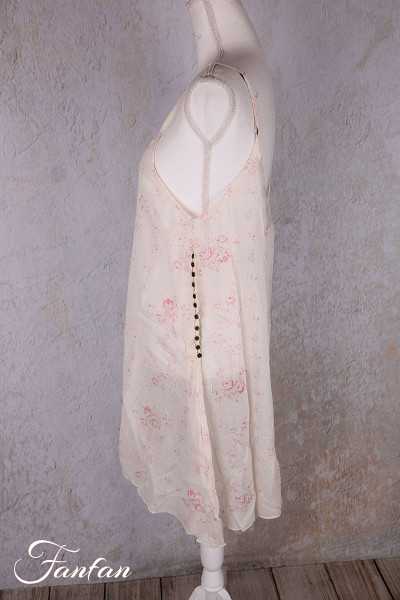 Les Ours Tunique Lea Liberty bouquet voile de coton