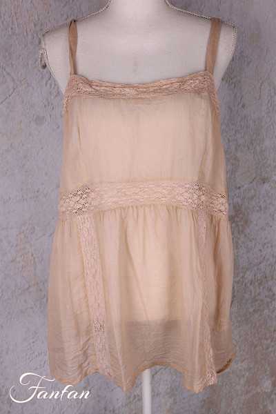 Les Ours Top Laura Blush voile de coton