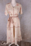 Les Ours Sango dress Liberty cotton bouquet