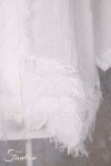 Grizas Blouse 52762-L6 en lin blanc