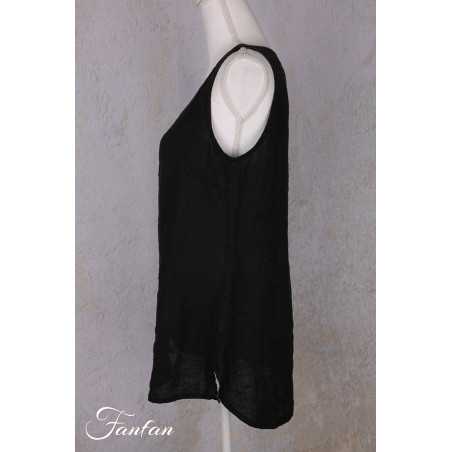 Grizas Top 52144/4-L400 en lin noir