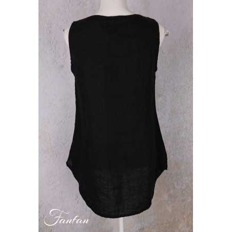 Grizas Top 52144/4-L400 en lin noir
