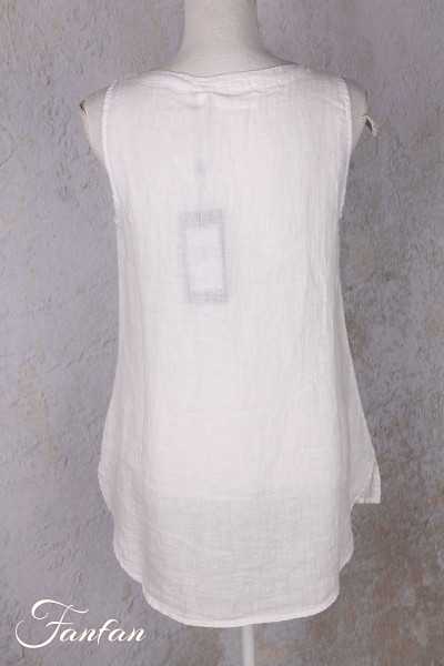 Grizas Top 52144/4-L400 en lin blanc