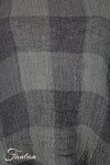 Grizas Top 52745-L-416 en lin gaufré vert