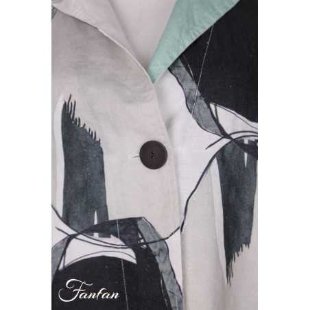 Grizas Veste 71375-L532P4351 imprimée