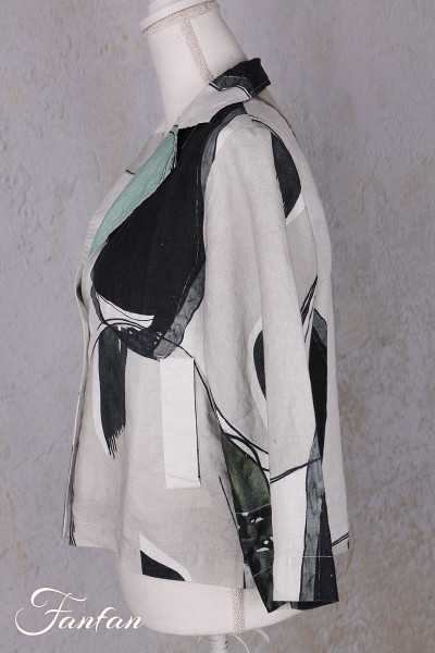 Grizas Veste 71375-L532P4351 imprimée