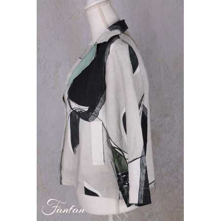 Grizas Veste 71375-L532P4351 imprimée