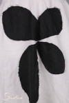 Grizas Jupe 4482-L532-151-17 blanc et noir