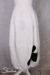 Grizas Jupe 4482-L532-151-17 blanc et noir