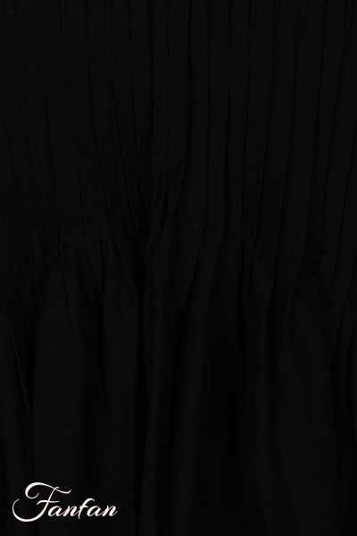 Grizas Robe 5709/2-S3 bambou et soie noir