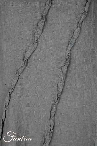 Grizas Robe 91875-L400 en lin vert