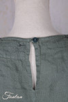 Grizas Robe 91875-L400 en lin vert
