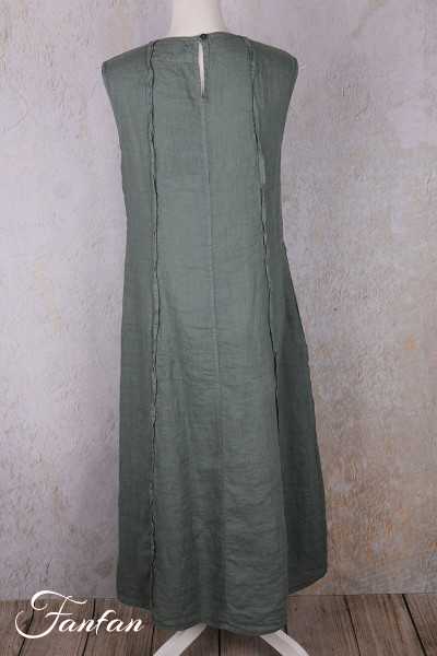 Grizas Robe 91875-L400 en lin vert