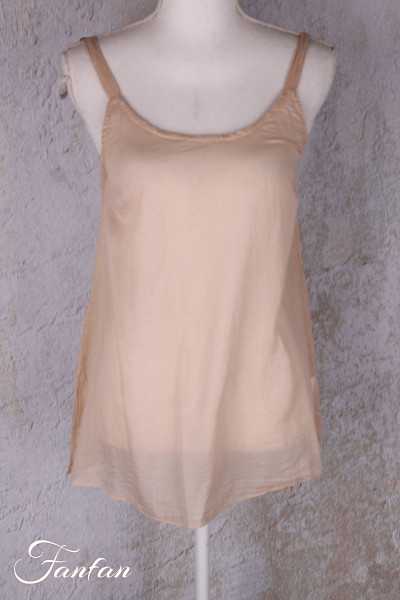Les Ours Top Basic Blush voile de coton