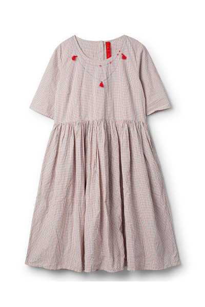 Ewa i walla Robe Pyret 55952 Original checked cotton