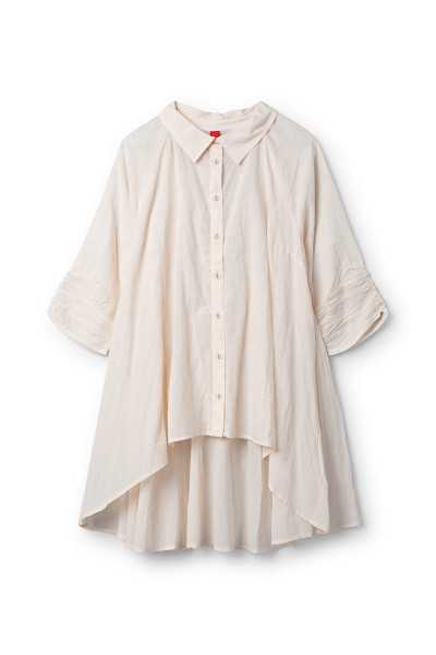 Ewa i walla Blouse Tuvali 44190 Oat sushi voile