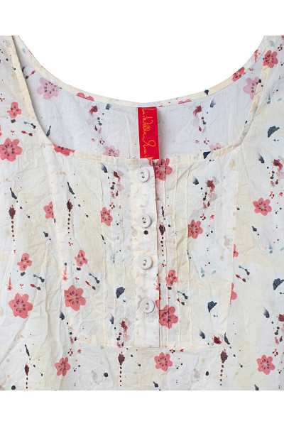 Ewa i walla Tunique Tulsa 33414 Original Flower voile