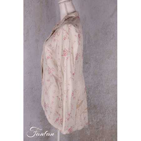 Les Ours Veste Chili Liberty bouquet en popeline