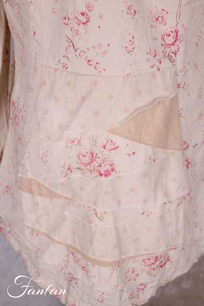 Les Ours Veste Chili Liberty bouquet en popeline