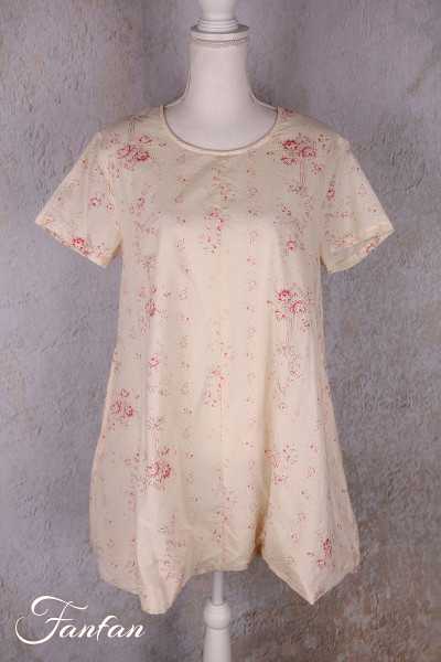 Les Ours Tunique Creol long Liberty bouquet coton