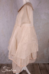 Les Ours Robe Yanaelle Blush organza de coton