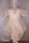 Les Ours Robe Yanaelle Blush organza de coton