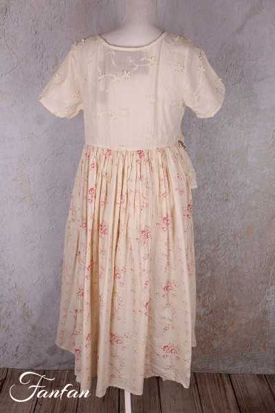 Les Ours Robe Rina Liberty bouquet en popeline