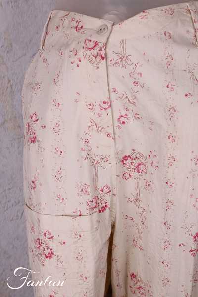 Les Ours Pantalon Gaston Liberty bouquet Popeline