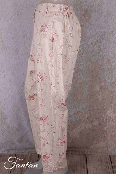 Les Ours Pantalon Gaston Liberty bouquet Popeline