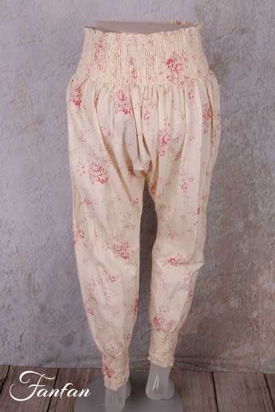 Les Ours pantalon Fanfan Liberty bouquet voile de coton