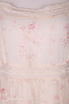 Les Ours Top Laura Liberty bouquet voile de coton