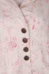 Les Ours Veste courte Agave Liberty bouquet en popeline