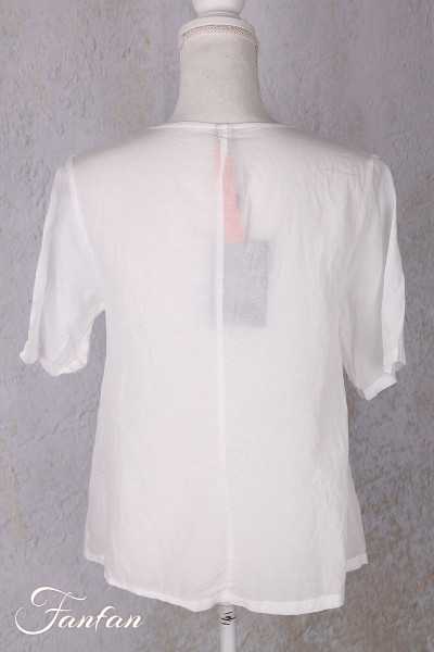 Ewa i walla Blouse Gun 44186 White Sushi voile