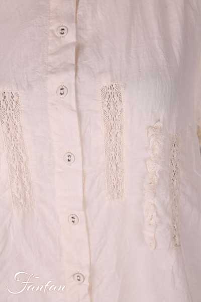 Ewa i walla Blouse Gun 44186 Oat Sushi voile