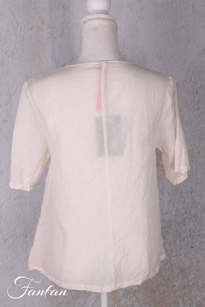 Ewa i walla Blouse Gun 44186 Oat Sushi voile