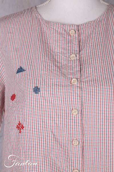 Ewa i walla Blouse Rachelle 44198 Original checked cotton