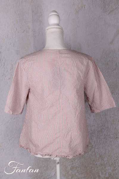 Ewa i walla Blouse Rachelle 44198 Original checked cotton