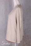 Ewa i walla Pullover coton Raja 44210 Cream