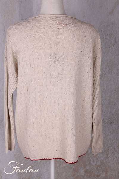 Ewa i walla Pullover coton Raja 44210 Cream