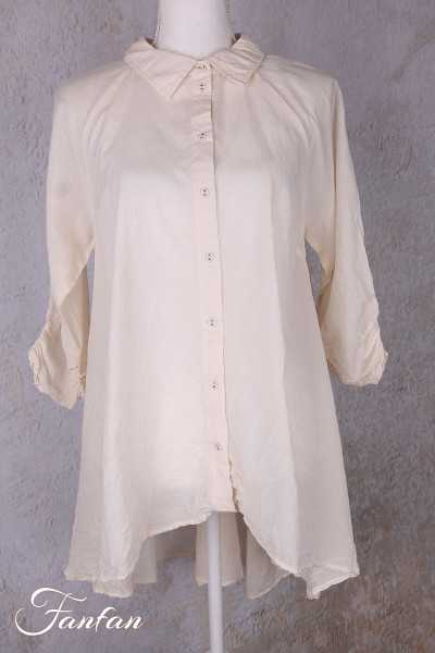 Ewa i walla Blouse Tuvali 44190 Oat sushi voile